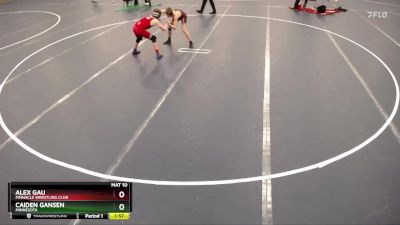 126 lbs Cons. Semi - Alex Gau, Pinnacle Wrestling Club vs Caiden Gansen, Minnesota