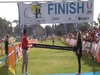 Junior Boy's Finish - 2011 USATF Cross Country Championships