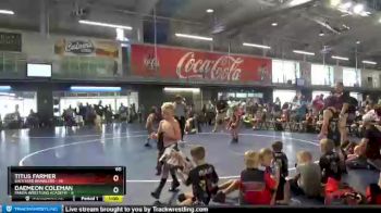 60 lbs Round 9 (10 Team) - Daemeon Coleman, Panda Wrestling Academy vs Titus Farmer, Backyard Brawlers