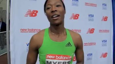 Marshavet Myers 2nd 60m 2011 NB Grand Prix