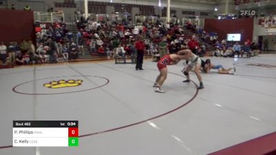 157 lbs Consolation - Pearce Phillips, Providence Day School vs Colin Kelly, Charlotte Country