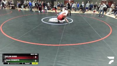 220 lbs Quarterfinal - Taylor Dodd, ID vs Logan Roberts, WA