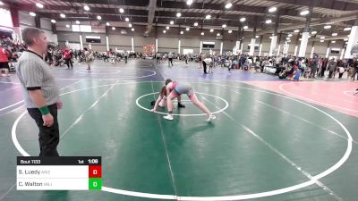 190 lbs Quarterfinal - Sean Luedy, Arizona College Prep vs Clyde Walton, Valiant College Prep