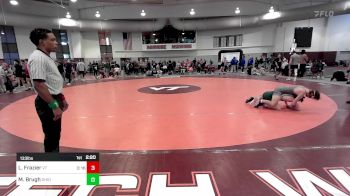 133 lbs Final - Logan Frazier, Virginia Tech vs Mason Brugh, Ohio