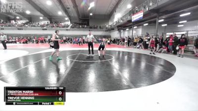 150 lbs Cons. Round 2 - Trenton Marsh, JC Youth Wrestling Club-AAA  vs Trevor Henning, Unaffiliated