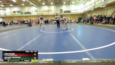 150 lbs Semifinal - Bryson Whitman, Hollister vs Jon Moore, NC Raider Wrestling