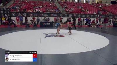 59 kg Quarters - Gracie Figueroa, Titan Mercury Wrestling Club vs Abigail Nette, Army (WCAP)