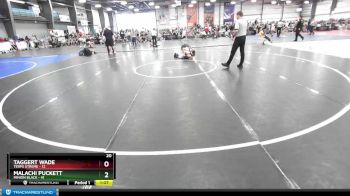 130 lbs Rd# 6- 9:00am Saturday Final Pool - Malachi Puckett, Minion Black vs Taggert Wade, Terps Xtreme