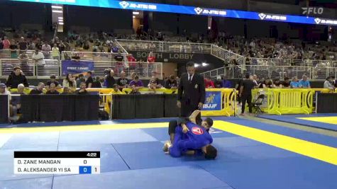 DAVID ZANE MANGAN vs DAVID ALEKSANDER YI SANCHEZ 2024 Pan Jiu Jitsu IBJJF Championship