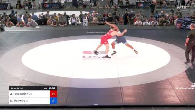 220 lbs Cons 32 #1 - Jake Fernandez, Missouri vs Nehemias Pettway, Connecticut