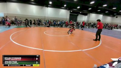 71 lbs Cons. Semi - Steven Page, Steve Page Grappling vs Dylan O`Connor, Cardinal Wrestling Club