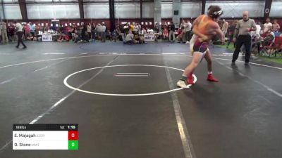 189 lbs Quarterfinal - Elbrus Majagah, Scorpions vs Derek Stone, Unattached