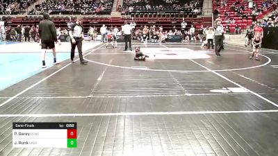 52 lbs Semifinal - Paysen Garey, Dark Cloud Wrestling Club vs Jett Runk, Sperry Wrestling Club