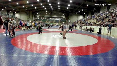 100 lbs Quarterfinal - Jake Martin, Garage Grapplers Wrestling vs Tanner Hunt, Roundtree Wrestling Academy