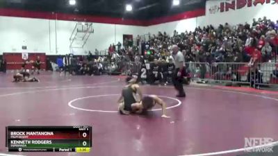 138 lbs Semifinal - Brock Mantanona, Palm Desert vs Kenneth Rodgers, Esperanza