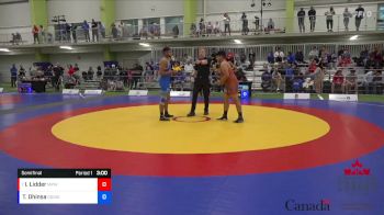 110kg Semifinal - Inder Singh Lidder, Miri Piri WC vs Tejvir Dhinsa, Guru Gobind Singh WC