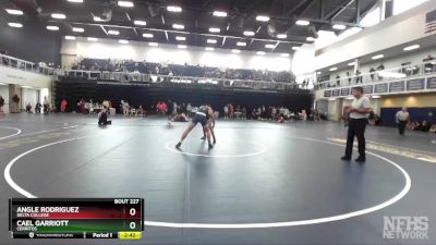 165 lbs Cons. Round 2 - Angle Rodriguez, Delta College vs Cael Garriott, Cerritos