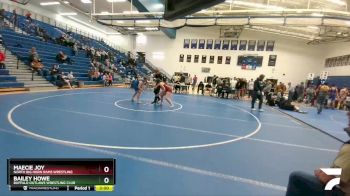 144-152 lbs 3rd Place Match - Maecie Joy, North Big Horn Rams Wrestling vs Bailey Howe, Buffalo Outlaws Wrestling Club