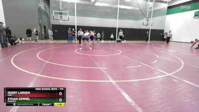 175 lbs Cons. Round 1 - Ethan Kimmel, MoWest vs Avery Larsen, HWC