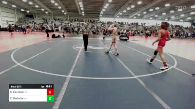 106 lbs Consi Of 64 #2 - Sergio Escobar, CA vs Christian Bollette, NJ