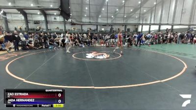 120 lbs Quarterfinal - Zao Estrada, SC vs Jada Hernandez, WA