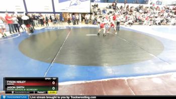 157 lbs Cons. Round 4 - Jason Smith, Stevens Institute Of Technology vs Tyson Nisley, Wabash