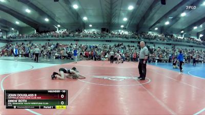 95 lbs Quarterfinal - Drew Roth, Ste. Genevieve Youth Wrestling Club-AAA vs John Douglass Ii, Centralia Wrestling Club-AAA