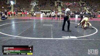 1A-4A 175 5th Place Match - Shayr Perez Garcia, Montevallo vs Jason Hood, Beulah