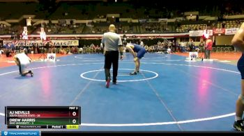 285 lbs Finals (2 Team) - Drew Harris, Ohio University vs AJ Nevills, South Dakota State