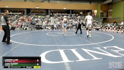 165 lbs Finals (8 Team) - Cade Gilbert, MARLOW vs Lawson Lusk, BLACKWELL