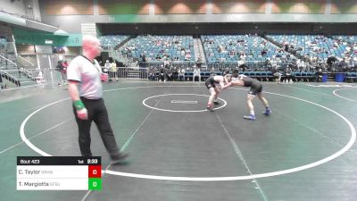 133 lbs Quarterfinal - Carson Taylor, Grand View vs Tony Margiotta, San Francisco