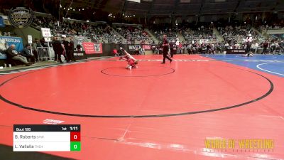 58 lbs Quarterfinal - Billy Roberts, Greater Heights Wrestling vs Logan Vallalla, The Hunt Wrestling Club