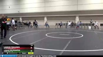 109 lbs Semis & 3rd Wb (16 Team) - Logan Delosantos, Young Guns vs Landon Trigueros, Attack Wrestling
