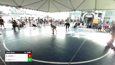 54 lbs Consolation - Aythan Juarez, TUF California Wr Ac vs Jaxon Azziz, Granite WC