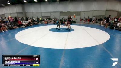 164 lbs Round 2 (8 Team) - Aurellia Ramos, Utah vs Azariah Moore, Virginia Blue