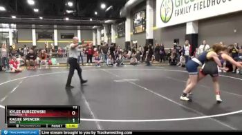112 lbs Round 1 (6 Team) - Kailee Spencer, BVWC vs Kylee Kurszewski, Wisconsin