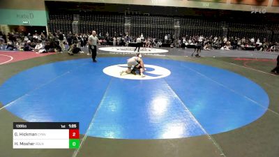 138 lbs Round Of 64 - Giosue Hickman, Canyon View vs Hudson Mosher, Ridgeline