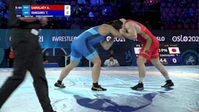 97 kg 1/8 Final - Abdulrashid Sadulaev, Russian Wrestling Federation vs Takashi Ishiguro, Japan