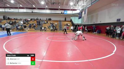 157 lbs Semifinal - Gustavo Alarcon, Don Bosco Prep vs Zachary Ballante, Paramus Catholic