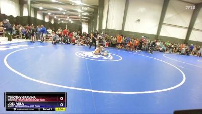 86 lbs Quarterfinal - Timothy Gravina, Thunder Mountain Wrestling Club vs Joel Vela, Askeo International Mat Club