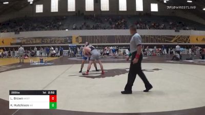 Match - Landon Brown, Western Wyoming College vs Kayne Hutchison, Air Force