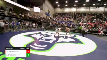 150 lbs Cons. Round 3 - Joshua Hacking, Farmington vs Angel Granandos, Hunter