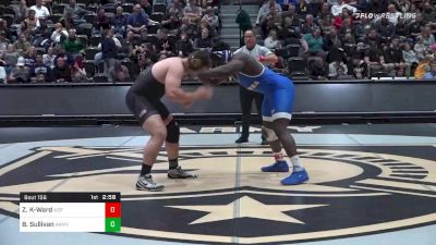 285 lbs Consolation - Zachary Knighton-Ward, Hofstra vs Ben Sullivan, Army