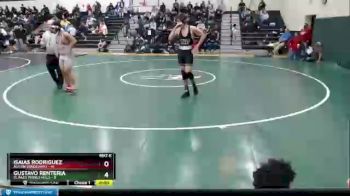 195 lbs Round 1 (16 Team) - Gustavo Renteria, El Paso Pebble Hills vs Isaias Rodriguez, Austin Vandegrift