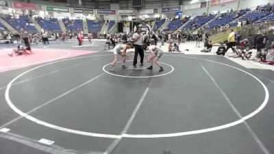 120 lbs Consi Of 4 - Tyler Haneborg, Midwest Destroyers vs Cash Clark, Great Falls Bison