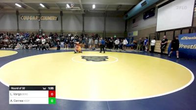 185 lbs Round Of 32 - Leo Vargo, Bergen Catholic (NJ) vs Antonio Correa, Hoopa