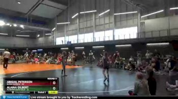 62 lbs Round 5 (10 Team) - Abigail Peterson, Black Mambas vs ALAINA GILBERT, Alabama Elite Gold