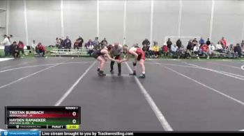 132 lbs Round 1 (4 Team) - Tristan Burbach, Nebraska Red vs Hayden Ramaeker, Montana Silver