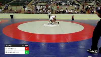 130 lbs Final - Elijah Schafer, The Storm Wrestling Center vs Cane Smolarsky, Georgia