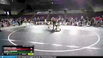 92 lbs Placement - Stetson Gabel, Bear Cave Wrestling Club vs Riker O`hearon, Team Utah